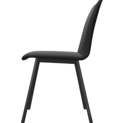 Chaise Pisa gris anthracite