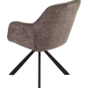 Chaise pivotante Nova gris clair