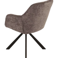 Chaise pivotante Nova gris clair