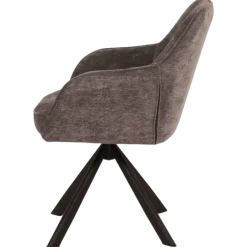 Chaise pivotante Nova gris clair
