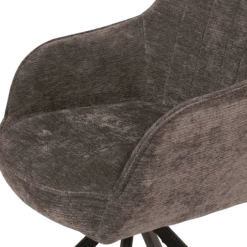 Chaise pivotante Nova gris clair