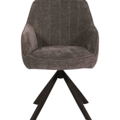 Chaise pivotante Nova gris clair
