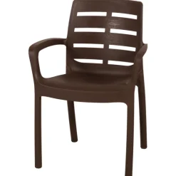 Chaise plastique Borneo moka