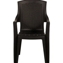 Chaise plastique EDEN anthracite