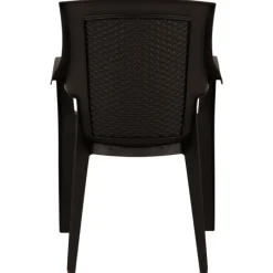 Chaise plastique EDEN anthracite