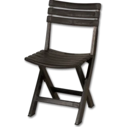 Chaise pliante Birki anthracite