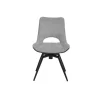 Chaise Rotatif ST2311 - Tissu Gris clair