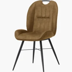 Chaise Shelton Luxor cognac