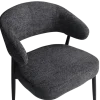 Chaise Simon Gris anthracite