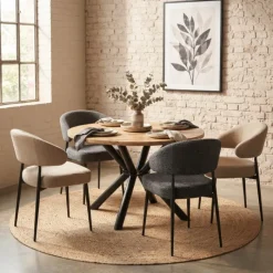 Chaise Simon Gris anthracite