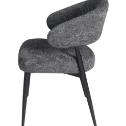 Chaise Simon Gris anthracite