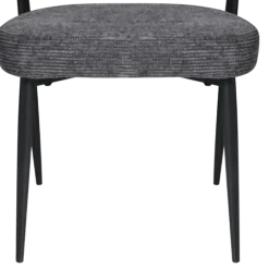 Chaise Simon Gris anthracite