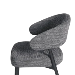 Chaise Simon Gris anthracite
