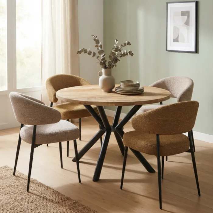 Chaise Simon Marron