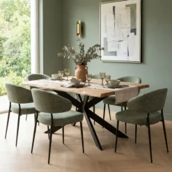 Chaise simon vert