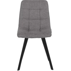 Chaise Stella tissu gris