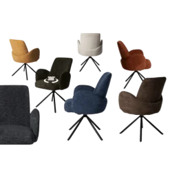 Chaise STTOSCA2 - anthracite