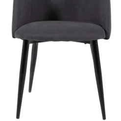 Chaise Zara tissu anthracite