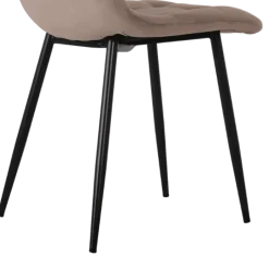 Chaise Zola marron clair