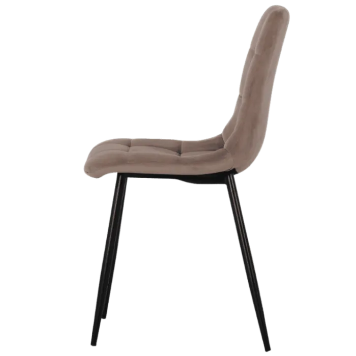 Chaise Zola marron clair