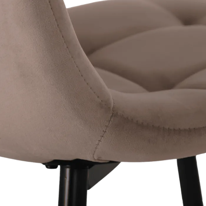 Chaise Zola marron clair