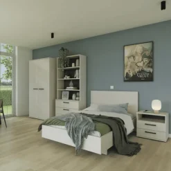 Chambre jeune avec lit 90 cm Lola
