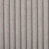 Chevet Cotelé beige Nako 3 tiroirs
