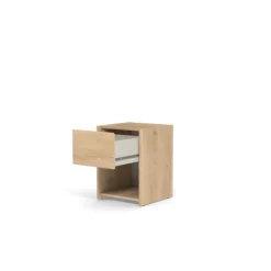 Chevet 1 tiroir Mosaik décor Hickory ( sur commande )