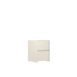 Chevet 2 tiroirs Mosaik blanc ( sur commande )