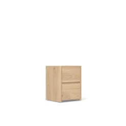 Chevet 2 tiroirs Mosaik décor Hickory ( sur commande )
