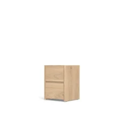 Chevet 2 tiroirs Mosaik décor Hickory ( sur commande )