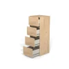 Chiffonier 4 tiroirs Mosaik Hickory ( sur commande )