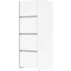Chiffonnier 4 tiroirs Mosaik blanc ( sur commande )