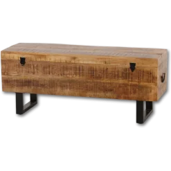 Coffre de rangement Gabin bois de mangue