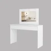 Coiffeuse avec miroir EVA blanc