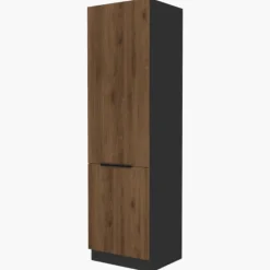 Colonne 60 cm rangement Monza Noyer