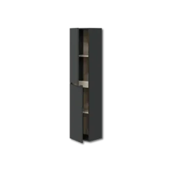 Colonne de salle de bain Lotto anthracite/roble