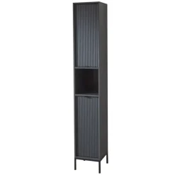 Colonne haut salle de bain Lucera gris