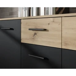 Commode Antuza 4P2T artisan/noir