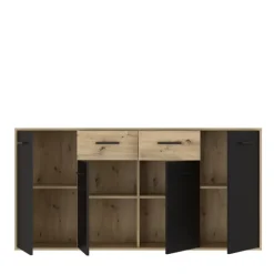 Commode Antuza 4P2T artisan/noir