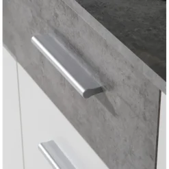 Commode Antuza 4P2T beton/blanc