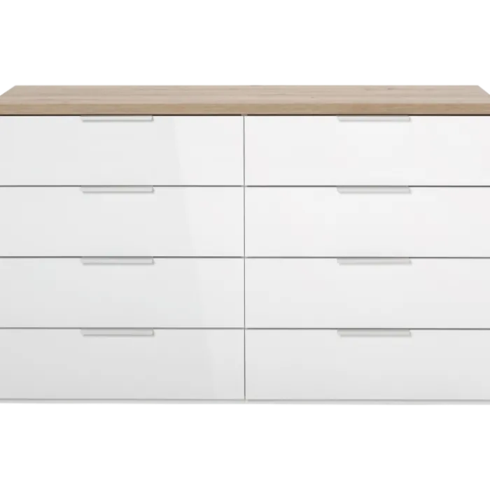 Commode double 4 + 4 tiroirs Mundi