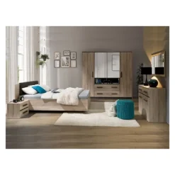 Commode Luna chêne clair