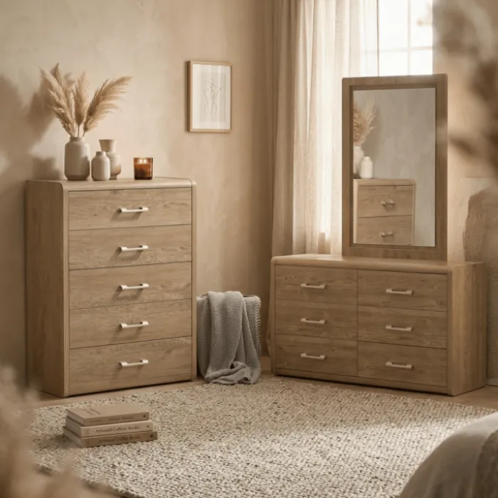 Commode 6T Cara caramel oak