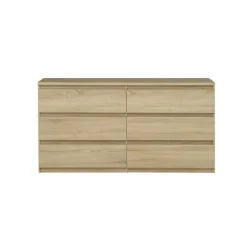 Commode 6T Chelsea chêne sonoma
