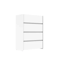 Commode 4 tiroirs Mosaik blanc ( sur commande )
