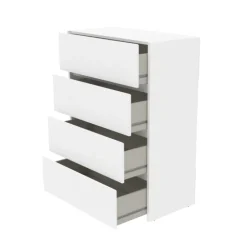 Commode 4 tiroirs Mosaik blanc ( sur commande )