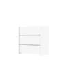 Commode 3 tiroirs Mosaik Blanc ( sur commande )