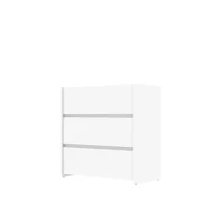 Commode 3 tiroirs Mosaik Blanc ( sur commande )