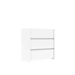 Commode 3 tiroirs Mosaik Blanc ( sur commande )